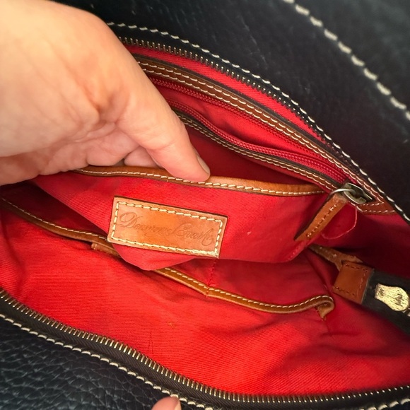 Dooney & Brourke Handbag  Lexington Pebble Leather Pre-owned - Picture 6 of 12